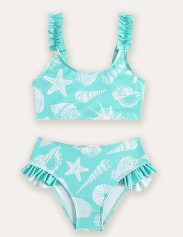 Ocean Print Swimsuit